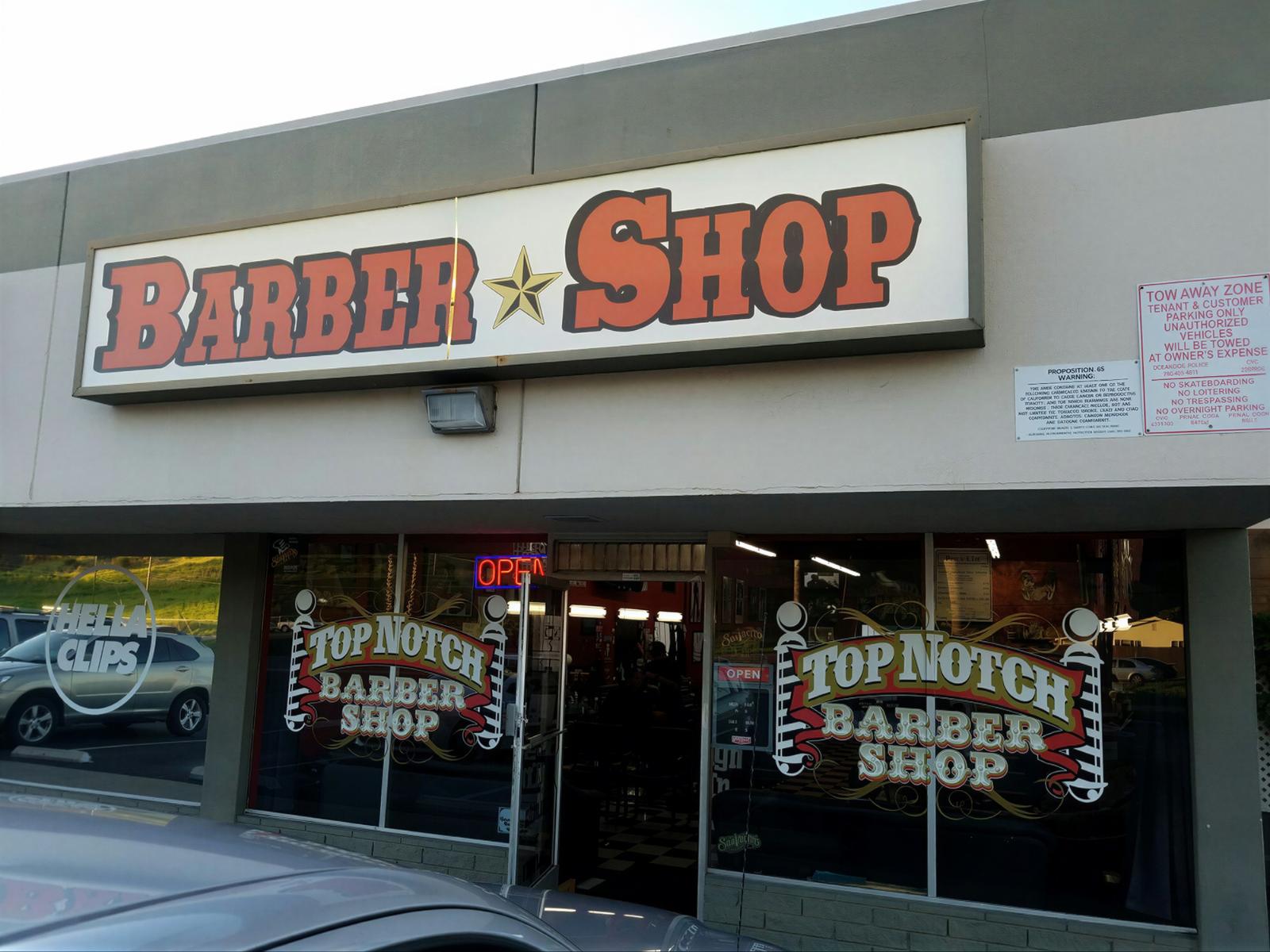 Top Notch Barber Shop Station