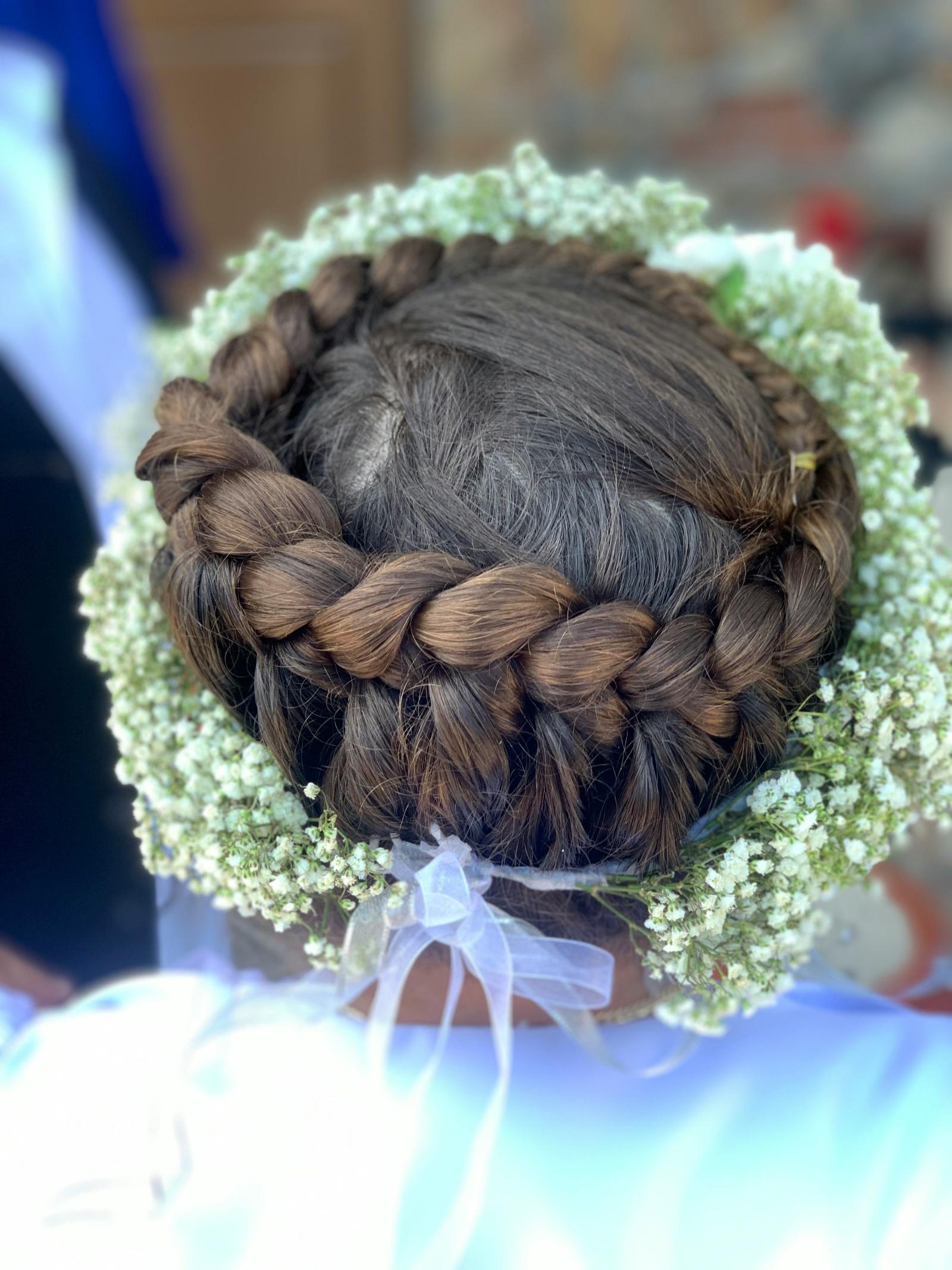 wedding hair